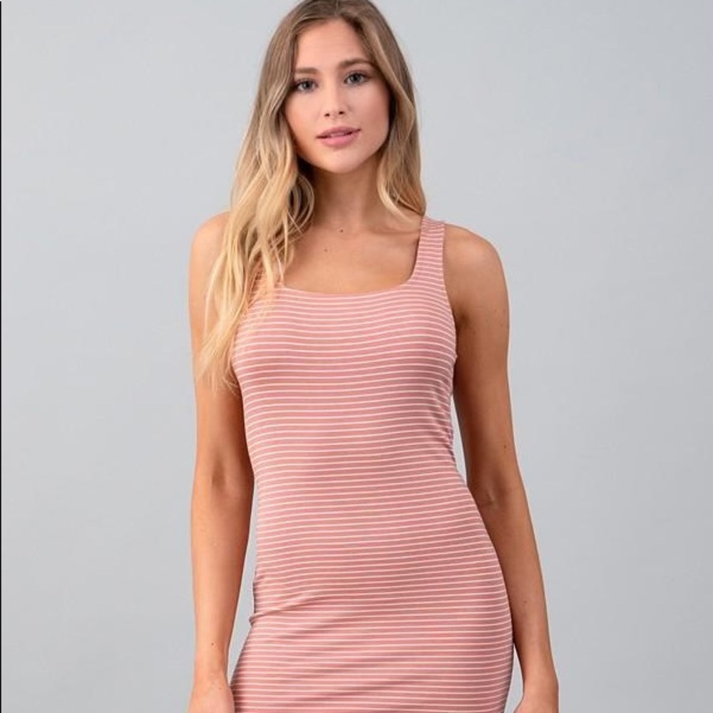Demi Stripe MIDI Dress
